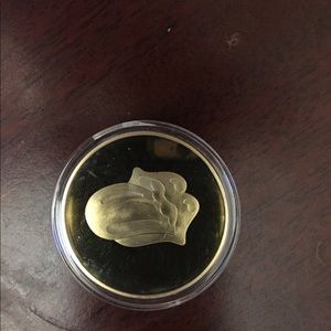 The Big Lips Tour Commemorative gold plated coin